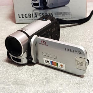 Canon Legria FS306 PAL-camcorder SD/SDHC-kaart digitale videocamera, zilver getest