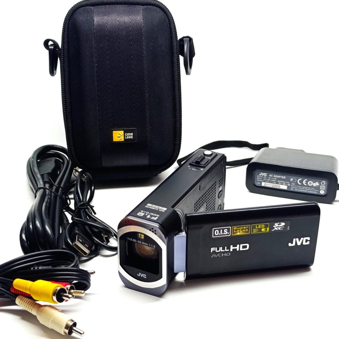 JVC GZ-V515BE HD Everio Digital Video Camera Sd 32 Gb