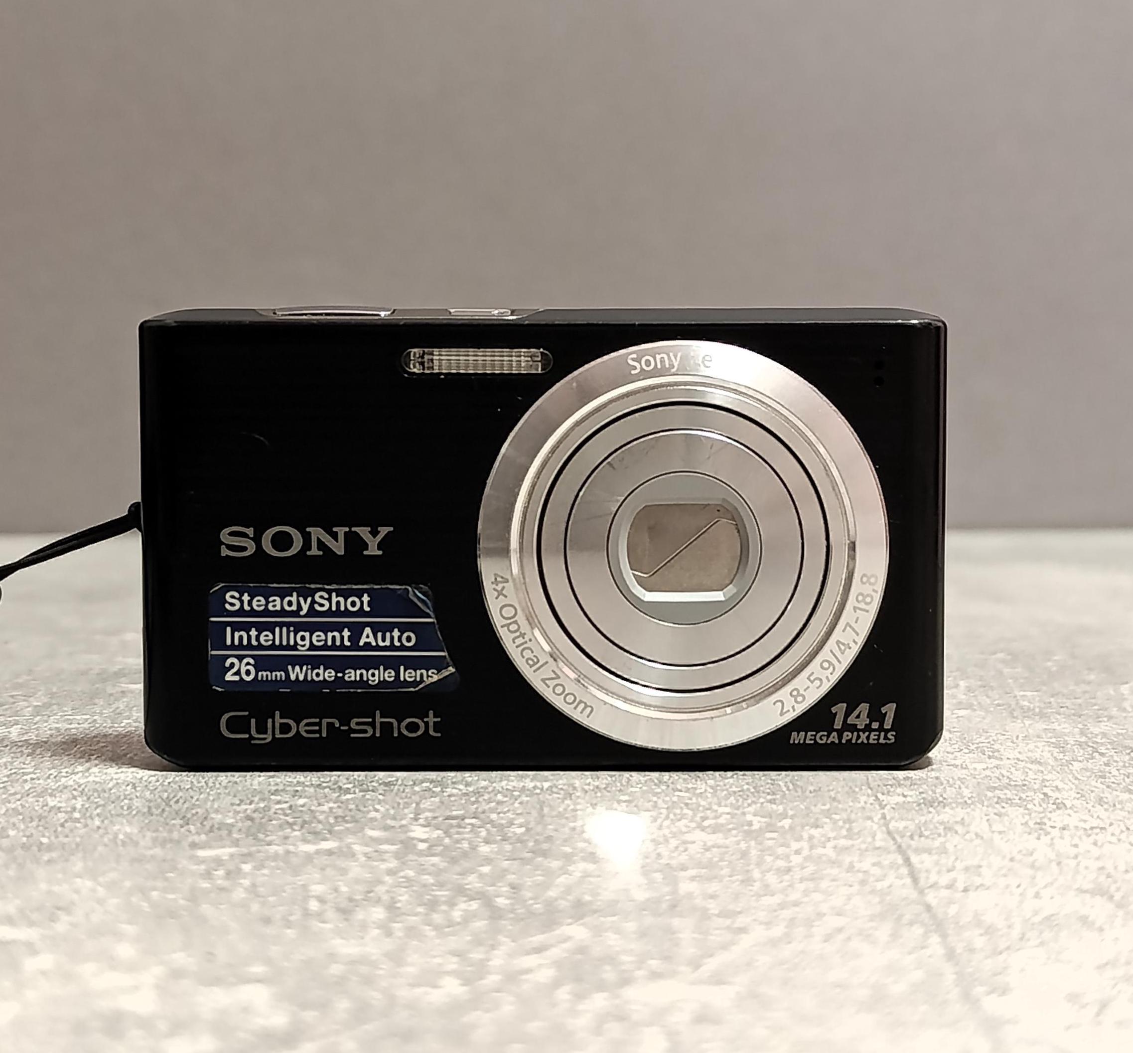 Sony Cybershot DSC-W610 Compact Digital Camera 14.1 MP Black
