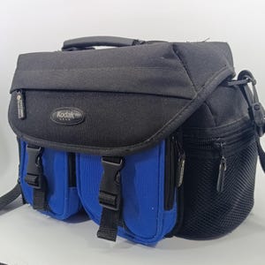 Borsa per macchina fotografica vintage Kodak Gear Bag Borsa per macchina fotografica grande Borsa a tracolla rara