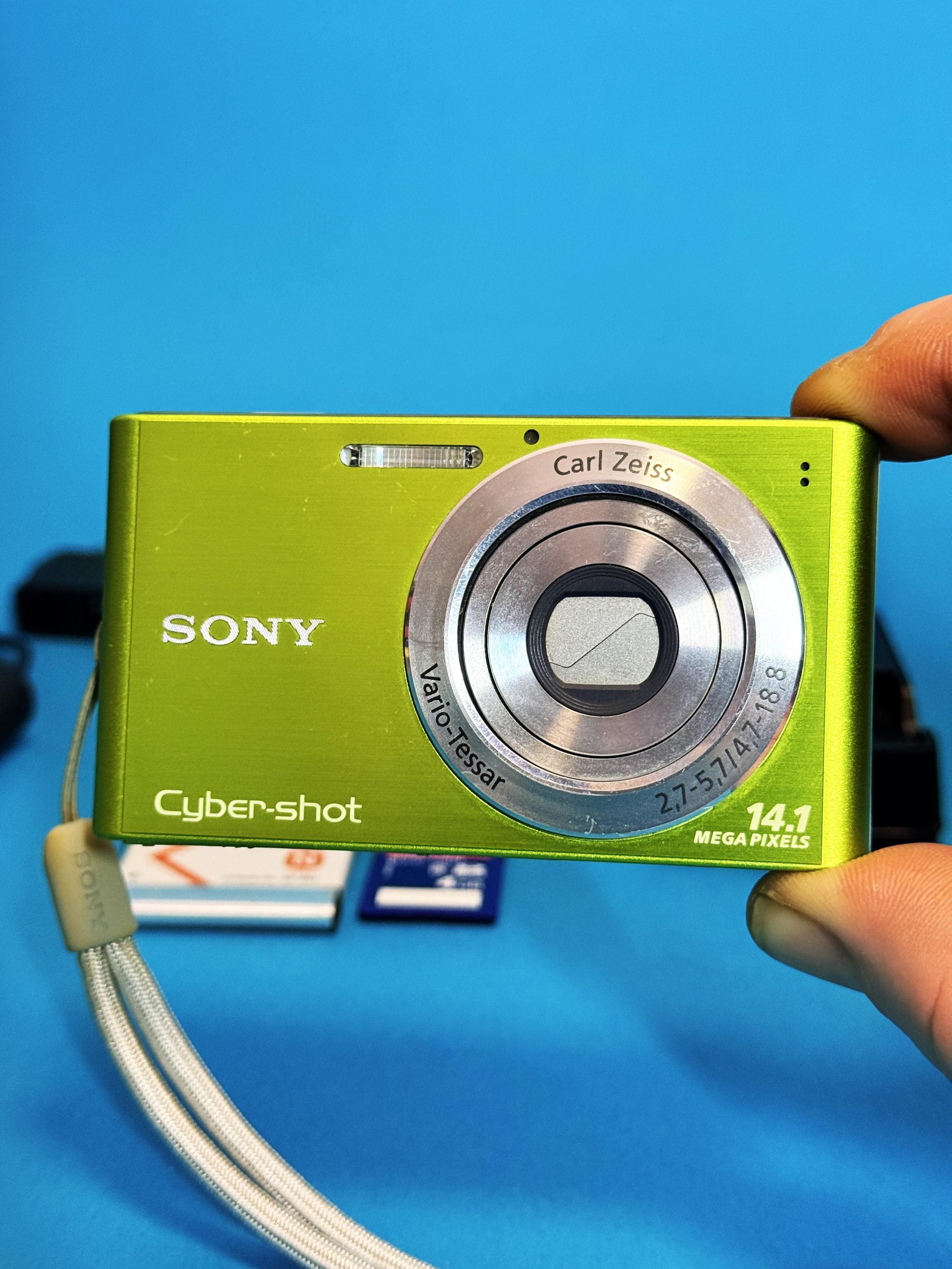 Sony Cyber-shot DSC-W320 Lime Green | 14.1MP Compact Digital