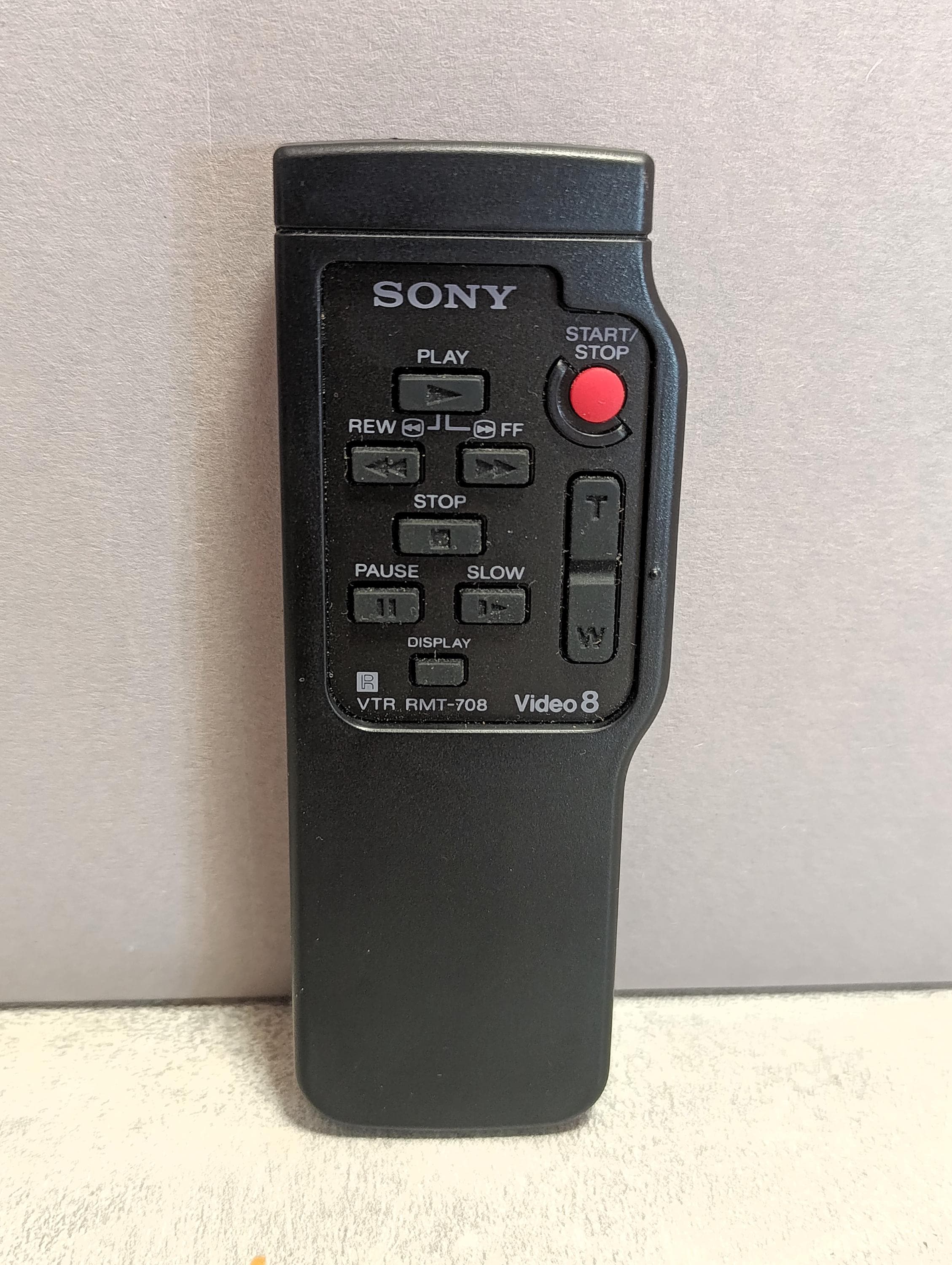 リモコン Sony VTR RMT - 708 Video 8 - テスト済み・動作確認済み