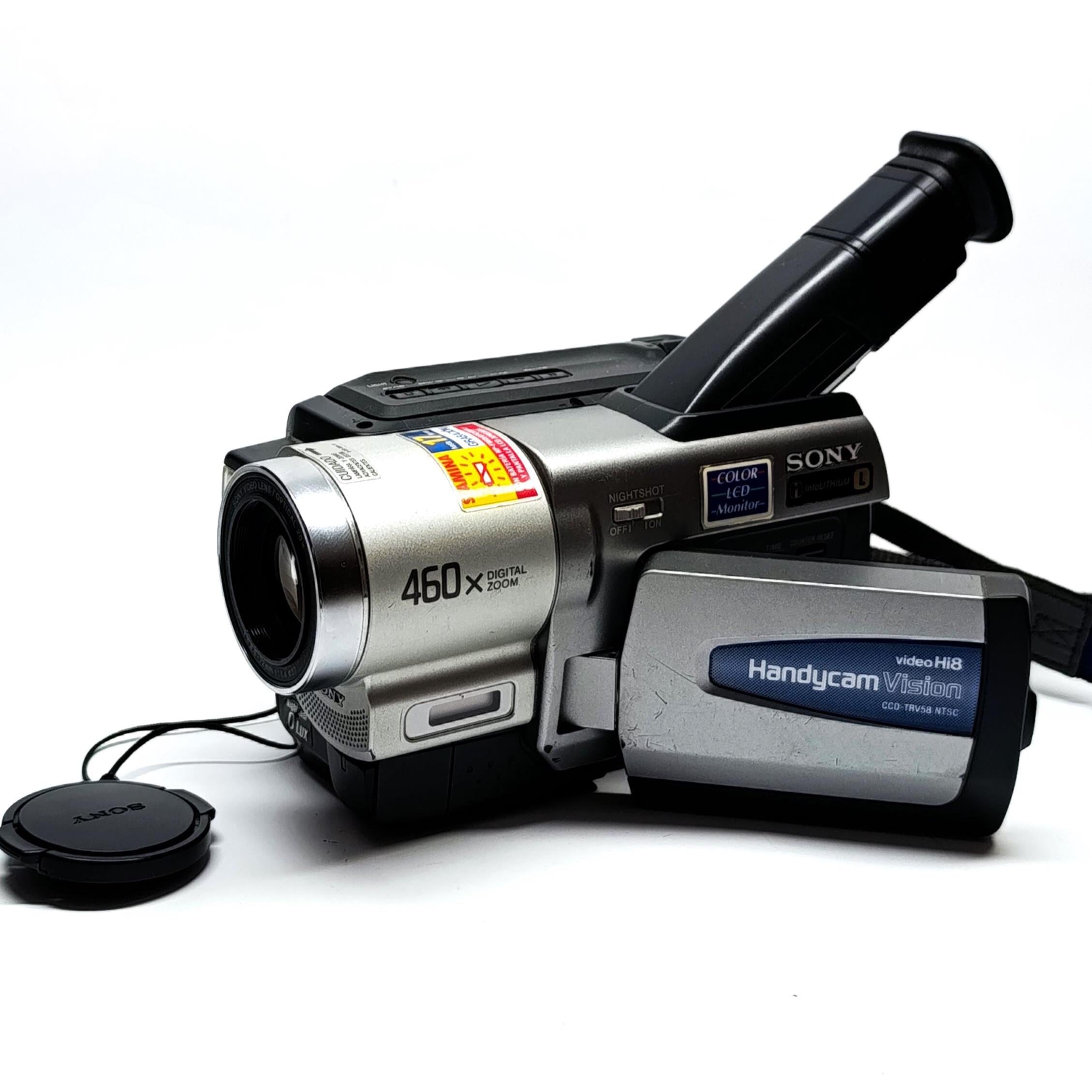 Sony Handycam CCD-TRV58 NTSC Hi8 Video8 8mm Video Camera - Fully