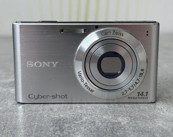SONY Cyber-shot DSC-W320 Black 14.1 MP - Compact Digital Camera - Etsy