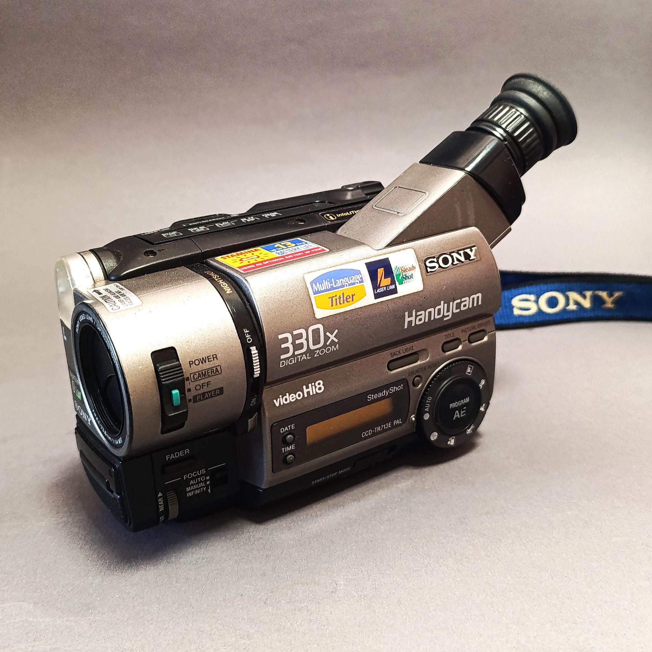 SONY ハンディカム　ビデオカメラ　レトロ Yahoo!オークション -「レトロsony」(ビデオカメラ) (カメラ