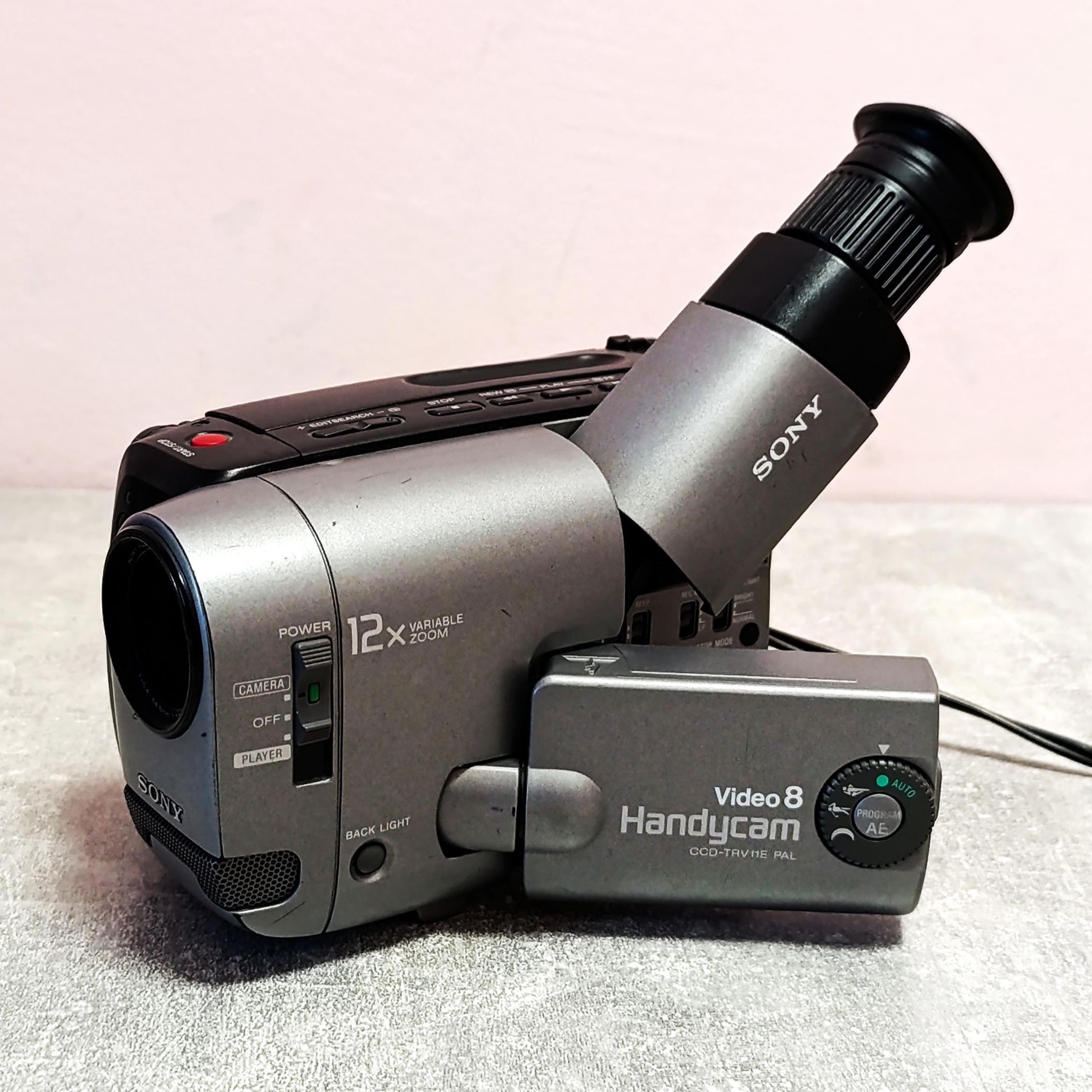 Sony CCD-TRV11E PAL 8mm Video Camera Recorder - Completely Ready