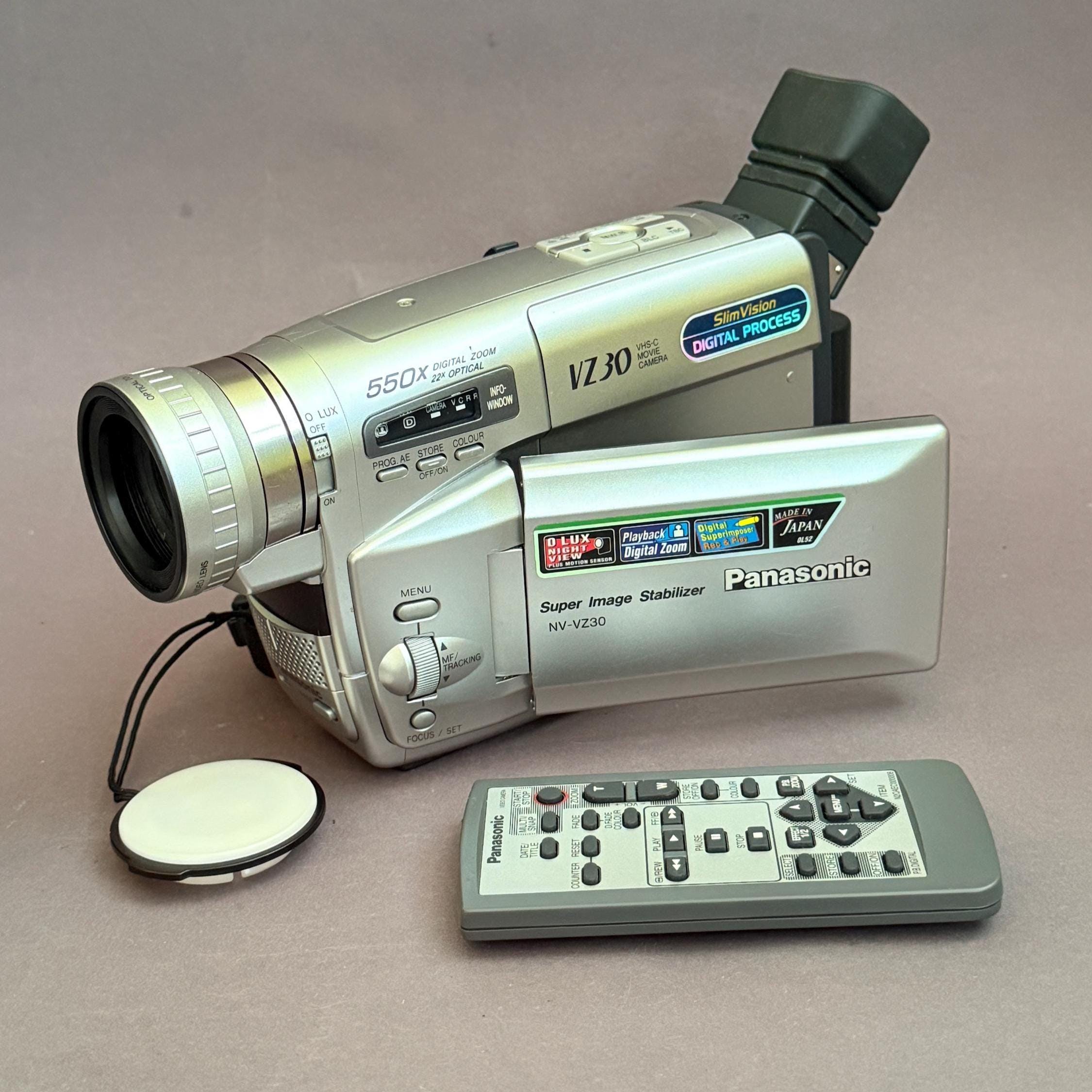 Panasonic VHS-C MOVIE CAMERA 本体 Panasonic NV-VZ30EN VHSC Video Camera Analogue VHS-C - Perfect