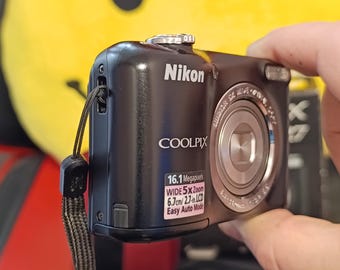 Buy Nikon Coolpix L27 Black 16.1MP / Compact Digital Camera