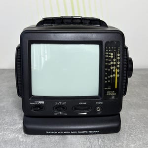 Vintage portable tv - Etsy 日本