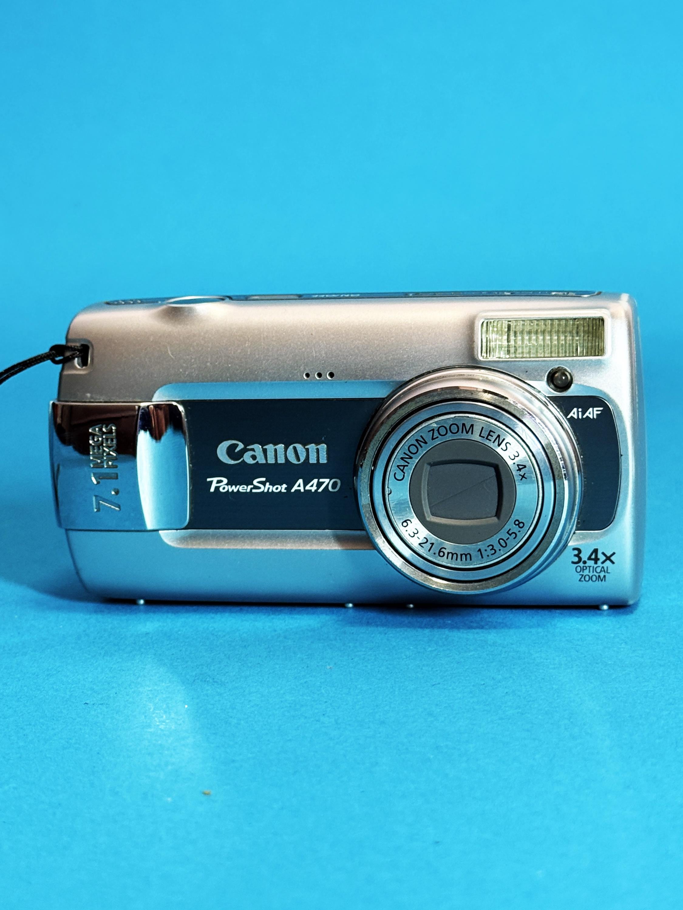 Canon Powershot A470 7.1MP Digital Compact Camera Point and Shoot