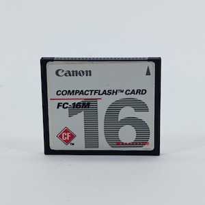 Tarjeta de memoria para cámara Canon CompactFlash FC-16 M de 16 MB