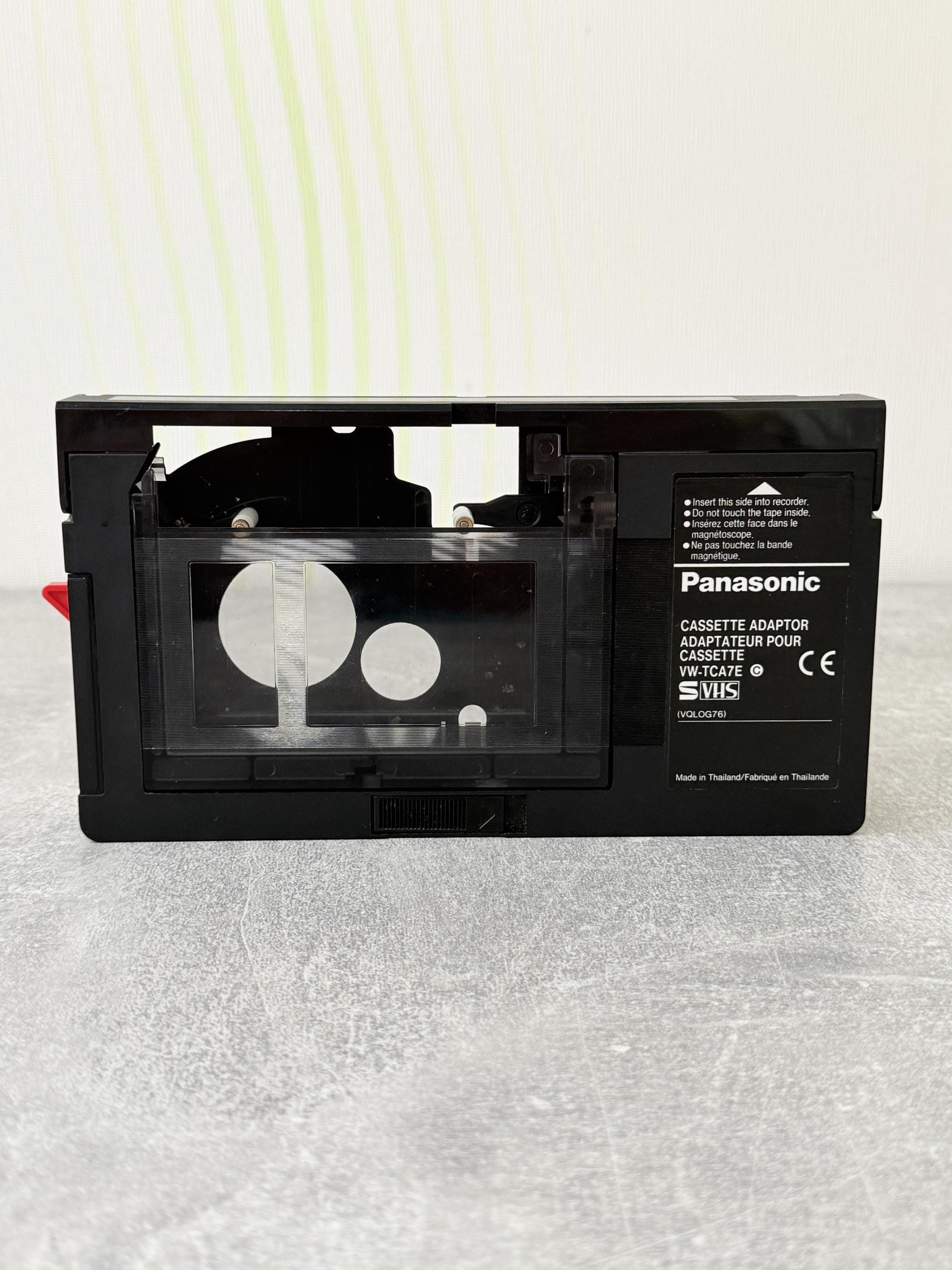 Panasonic Cassette Adaptor VW-TCA7 カセットアダプター ( S-VHS C
