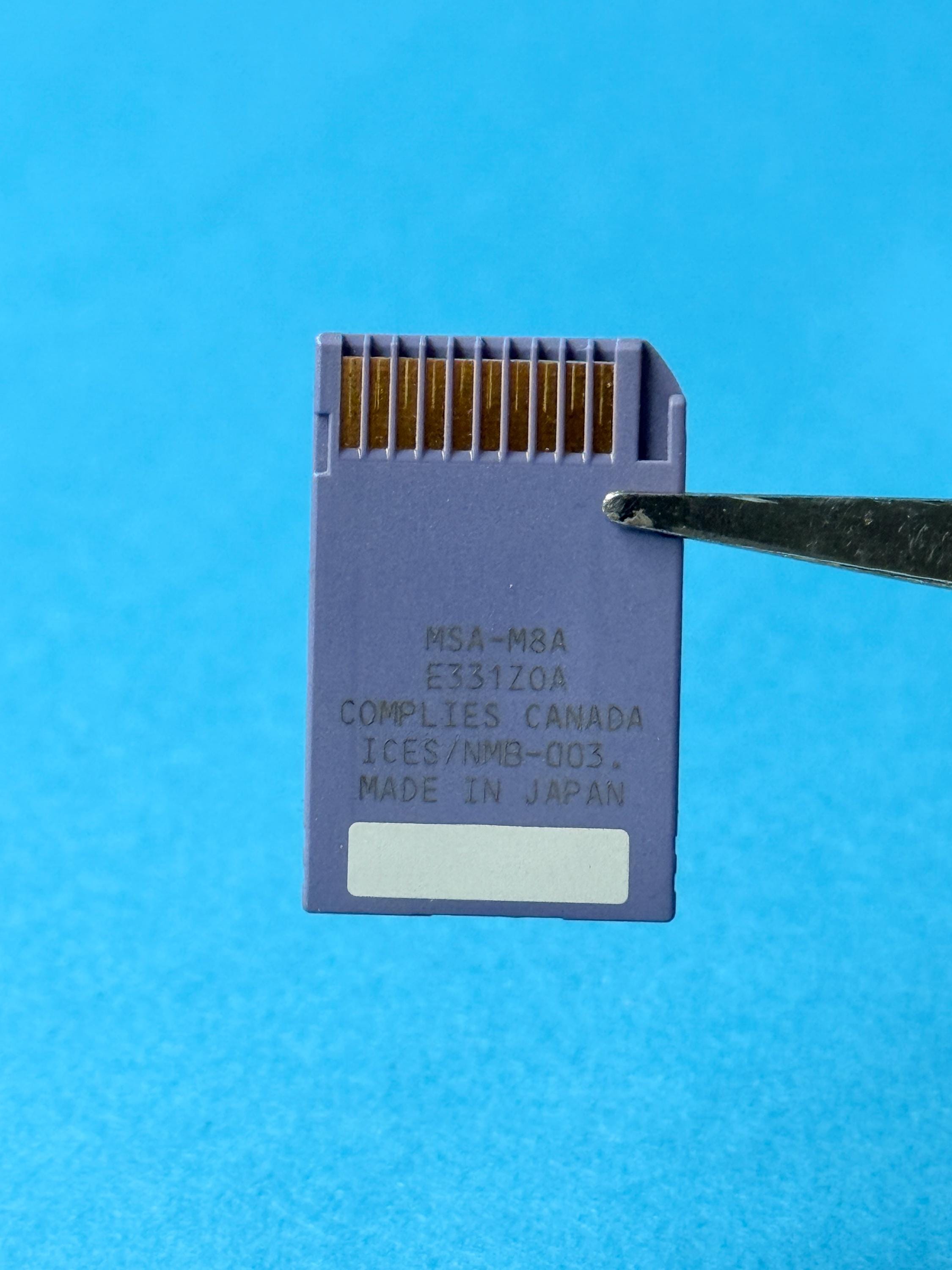 Sony 8MB MEGABYTE MSA-M8A Memory Stick Duo Memory Card for Camera / PSP ...