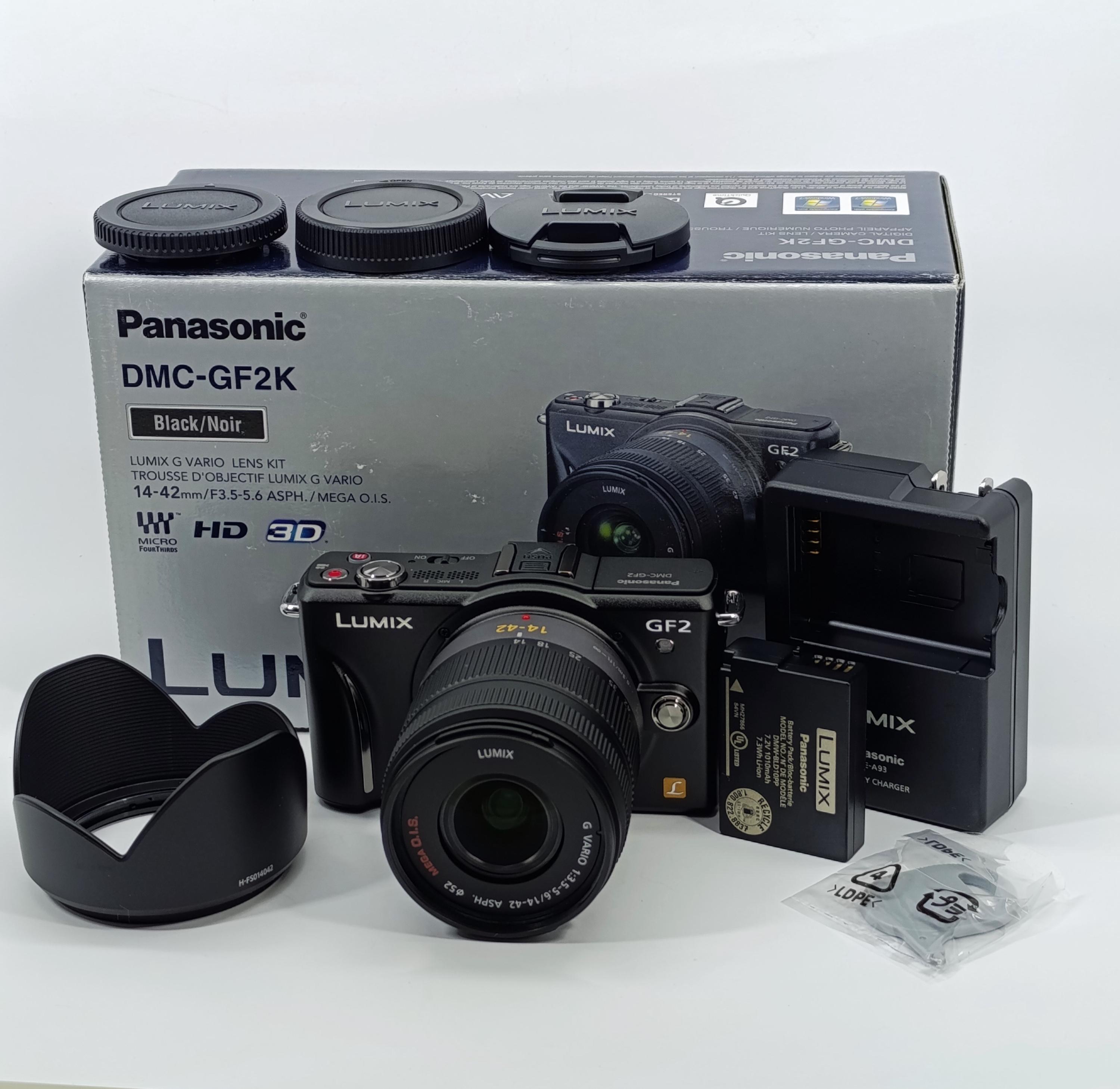 Panasonic Lumix DMC-GF2K: 12.1 MP Digital Camera 14-42mm KIT