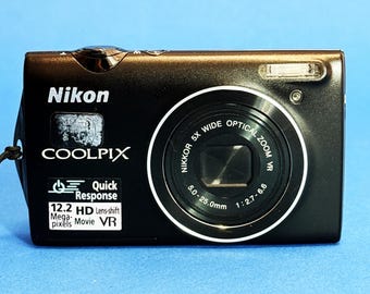 Nikon Coolpix S5100 Digital Camera 12MP | Compact Point & Shoot
