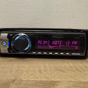 PIONEER DEH-P65BT Car Stereo Mobile Media Station AUX/Bluetooth - Tested