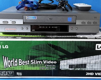 LG L415 VHS-speler videorecorder: retro homecinemarecorder, werkend getest