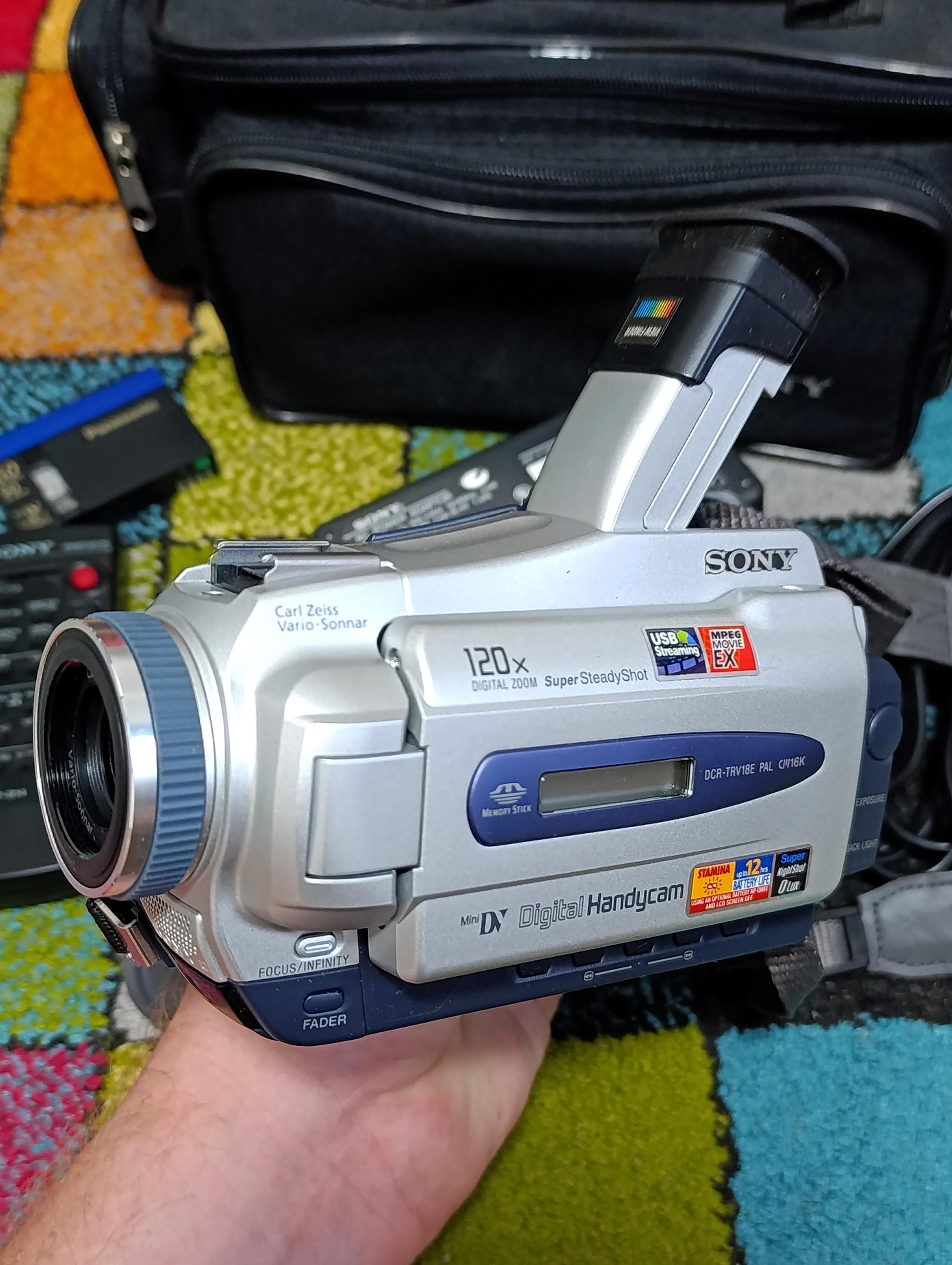 SONY Handycam DCR-TRV18E Digital Mini DV Video Camera Camcorder