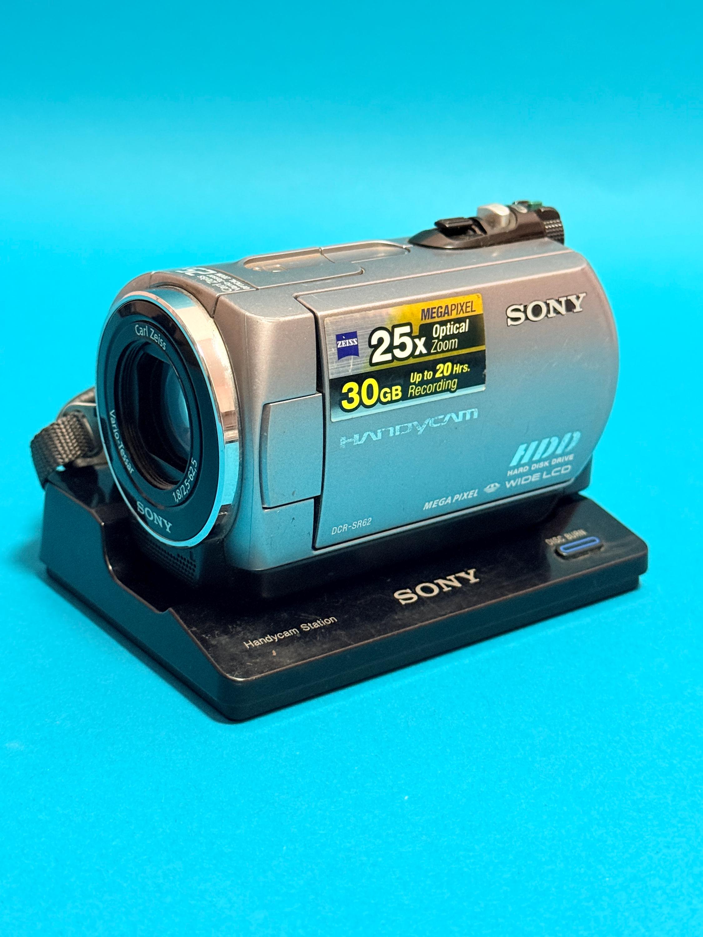 Sony DCR-SR62E Digital Camcorder: 30GB HDD, 25x Optical Zoom - Etsy