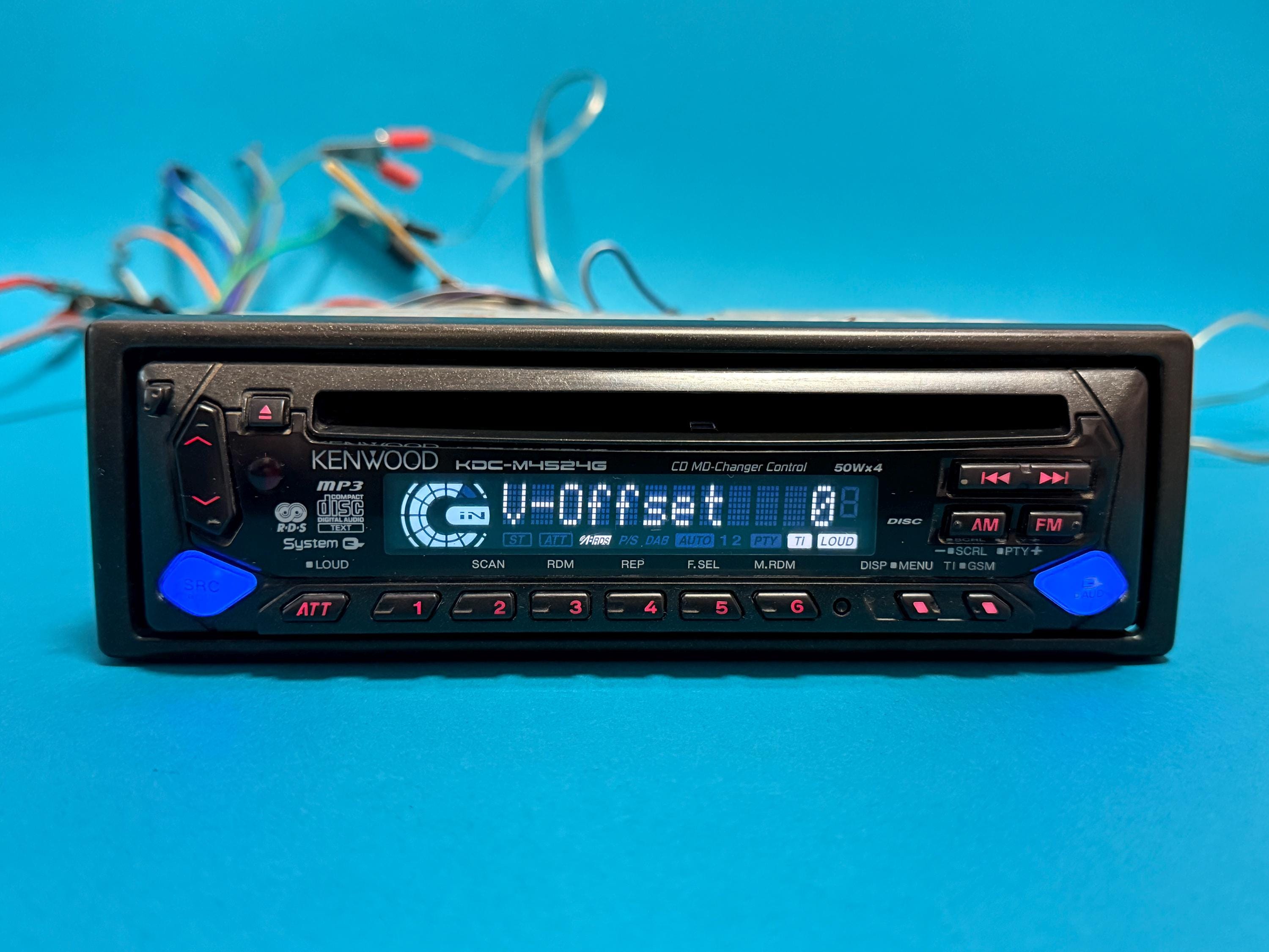Kenwood KDC-M4524G Car Stereo CD Receiver – Tested & Working - Etsy