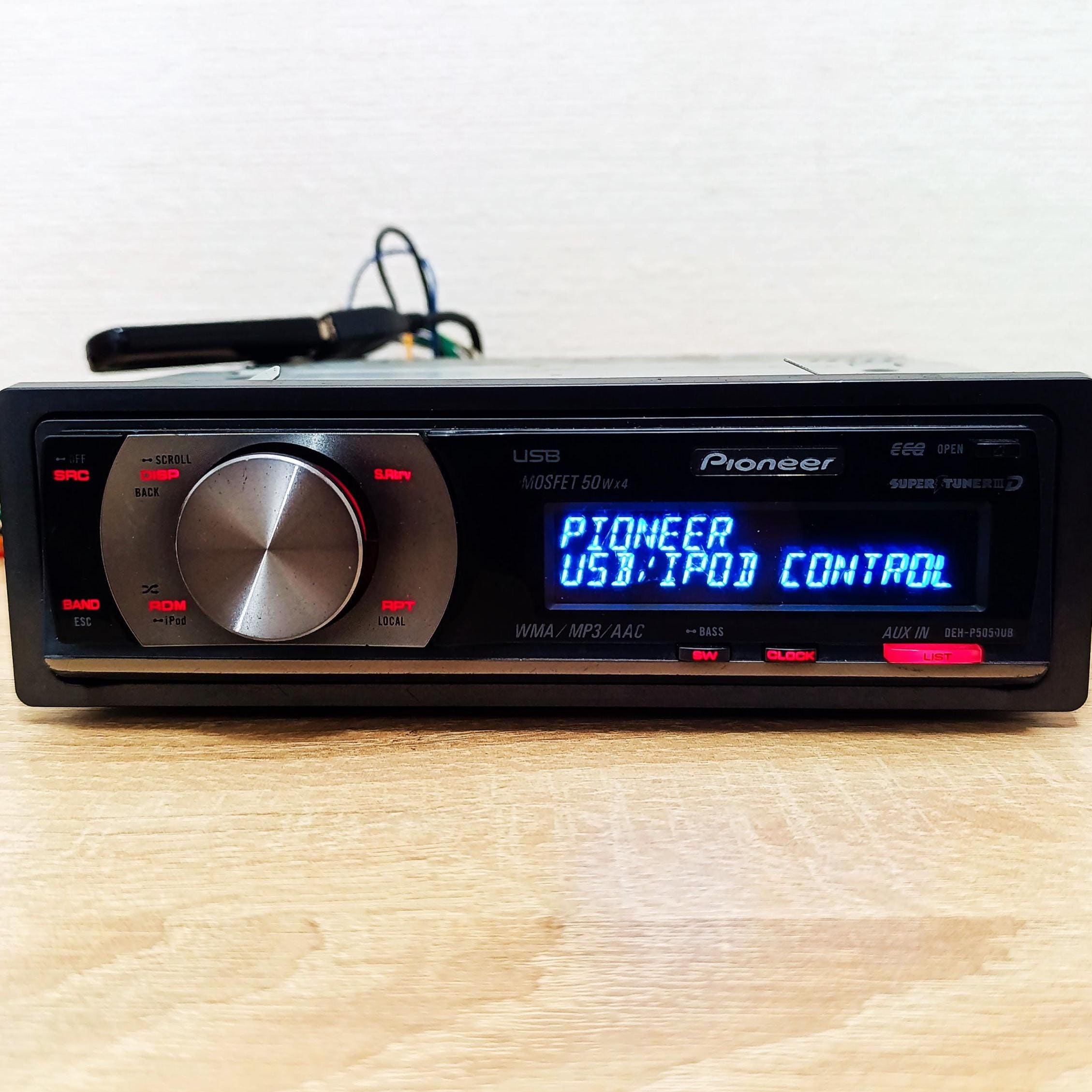 Pioneer DEH-P5050UB Car Radio Cd Player Dsp Wma/mp3 USB - Fully
