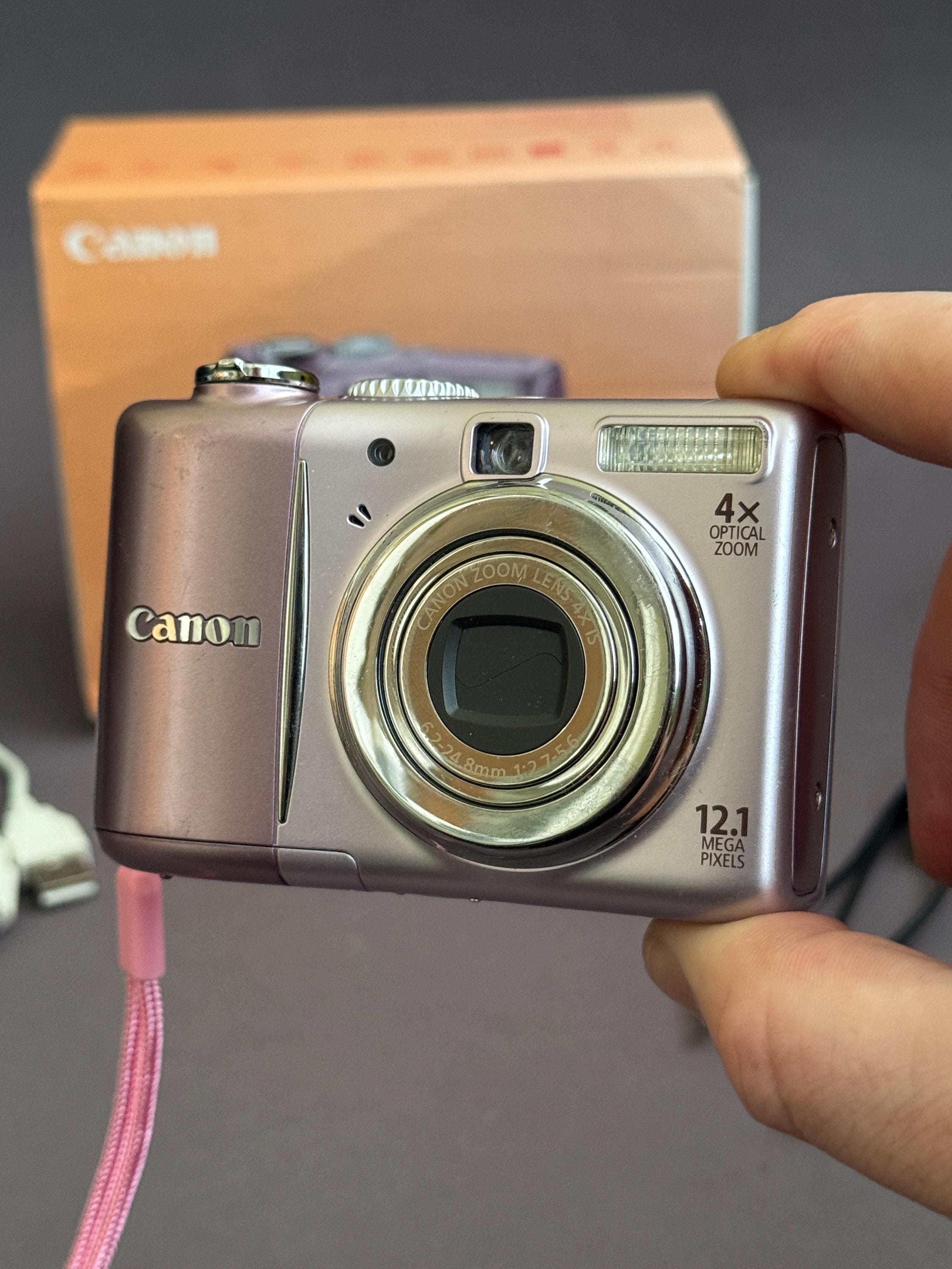 Rare Pink Canon Powershot A1100 IS Digital Camera 12.1MP (8GB SD