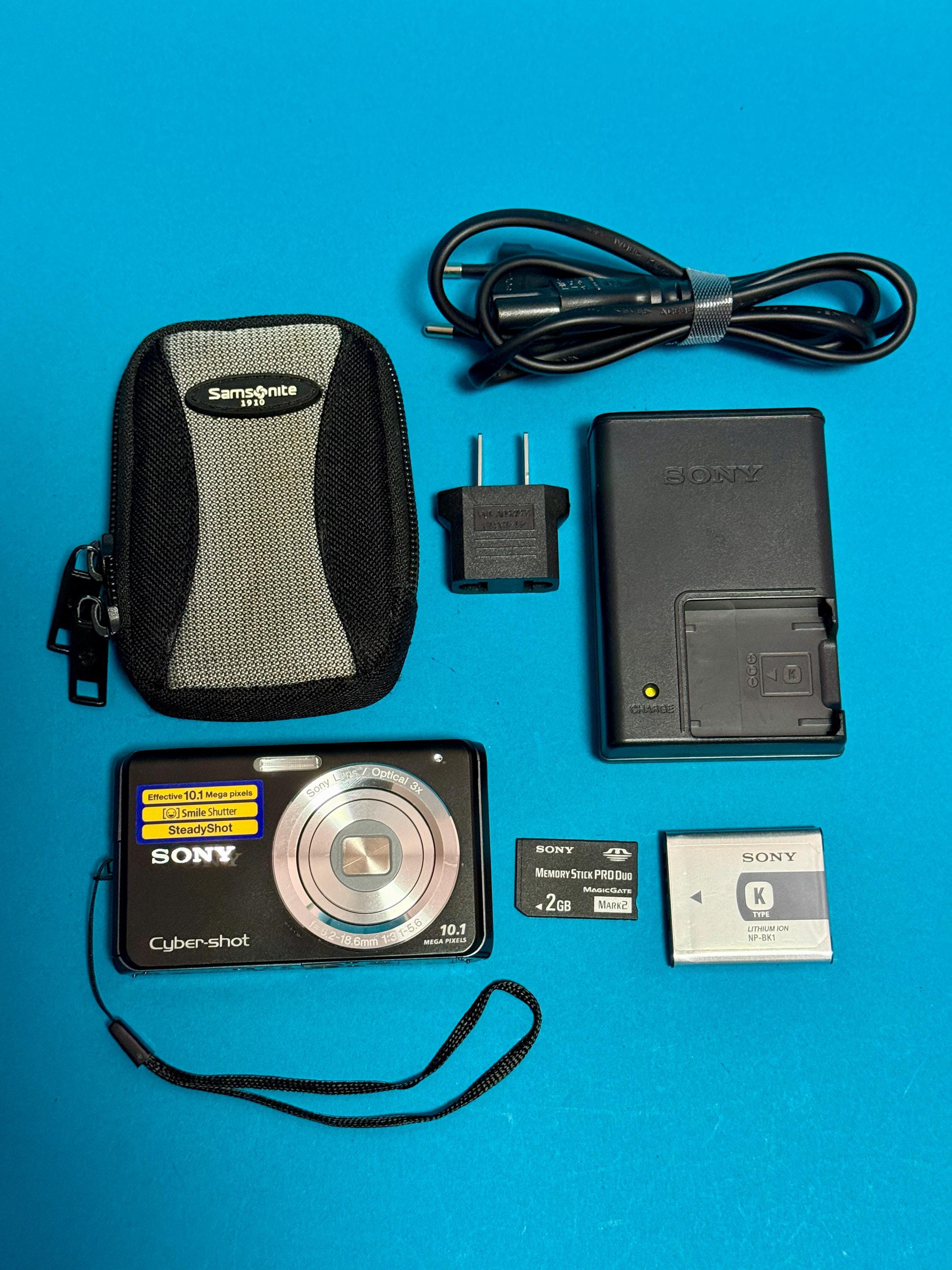Sony DSC-W180 Black 10.1 MP: Digital Still Camera - Etsy