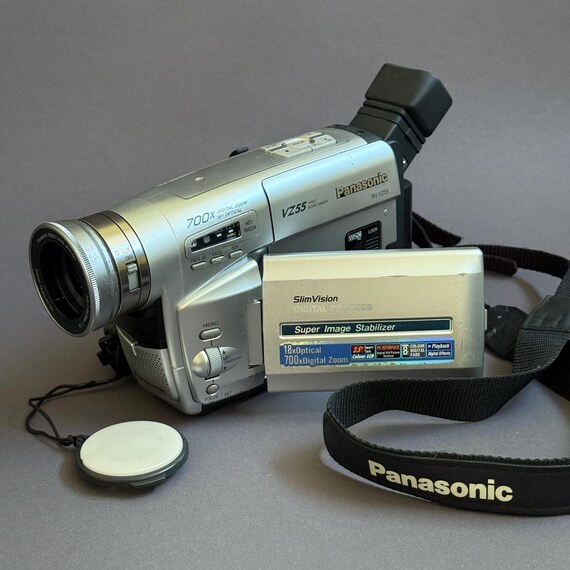 Panasonic NV-VZ55EN VHS-C Video Camera: Includes Battery, Charger