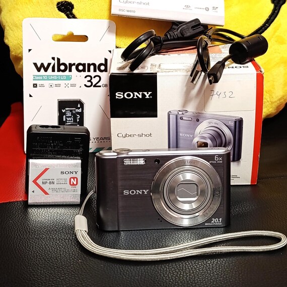 Sony Cybershot Dsc W570 Sony NPBN Battery, Silver, Copact Aazon