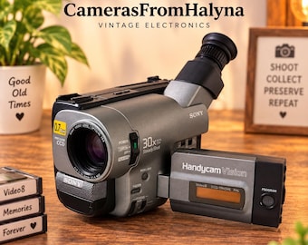 Sony Handycam DCR-HC46E Mini DV Digital Video Camera Recorder - W