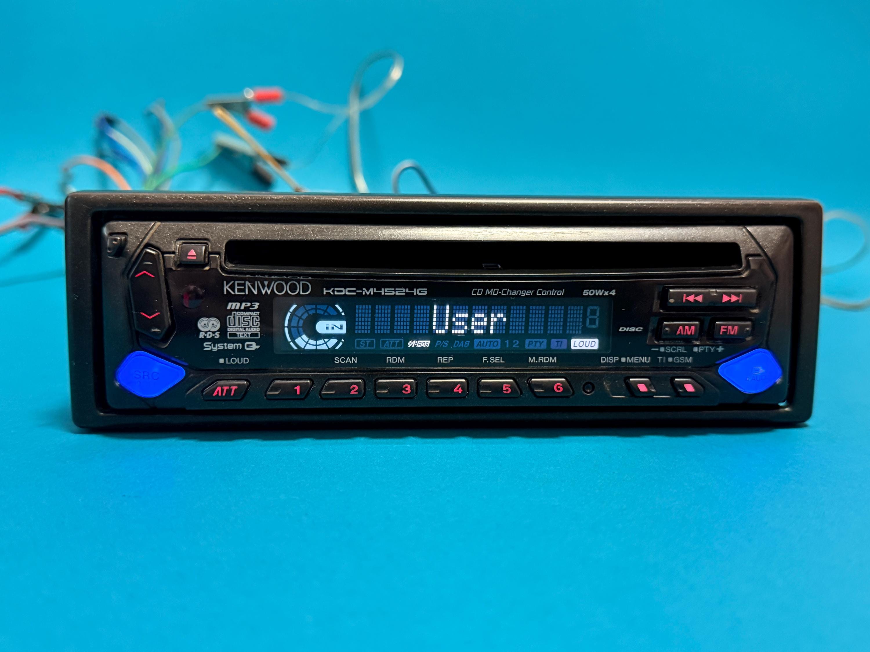 Kenwood KDC-M4524G Car Stereo CD Receiver – Tested & Working