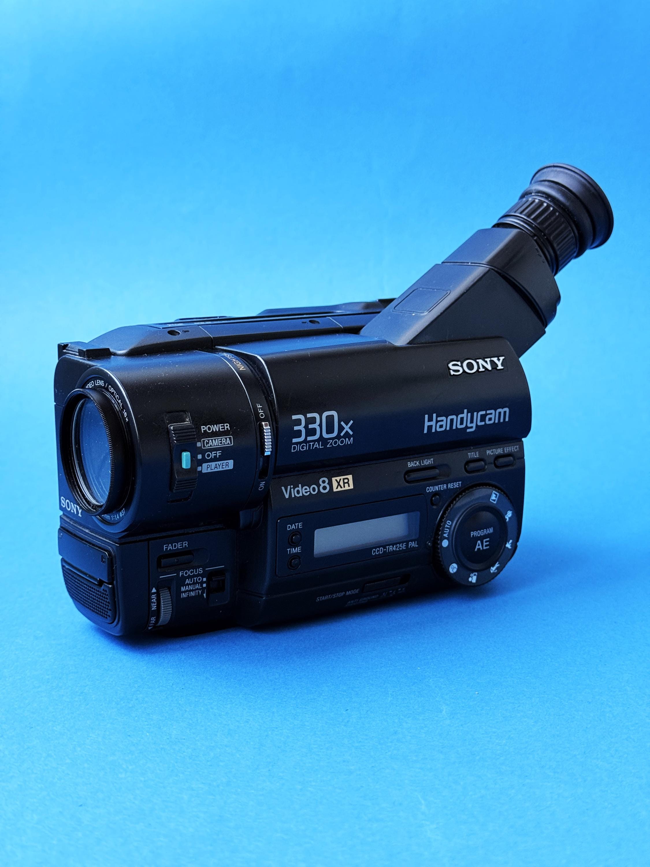 Sony CCD-TR425E PAL Handycam Video8 XR - Video Camera Recorder - Etsy