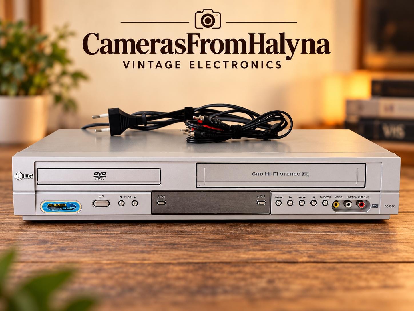 Dvd Vhs Combo Player - Etsy