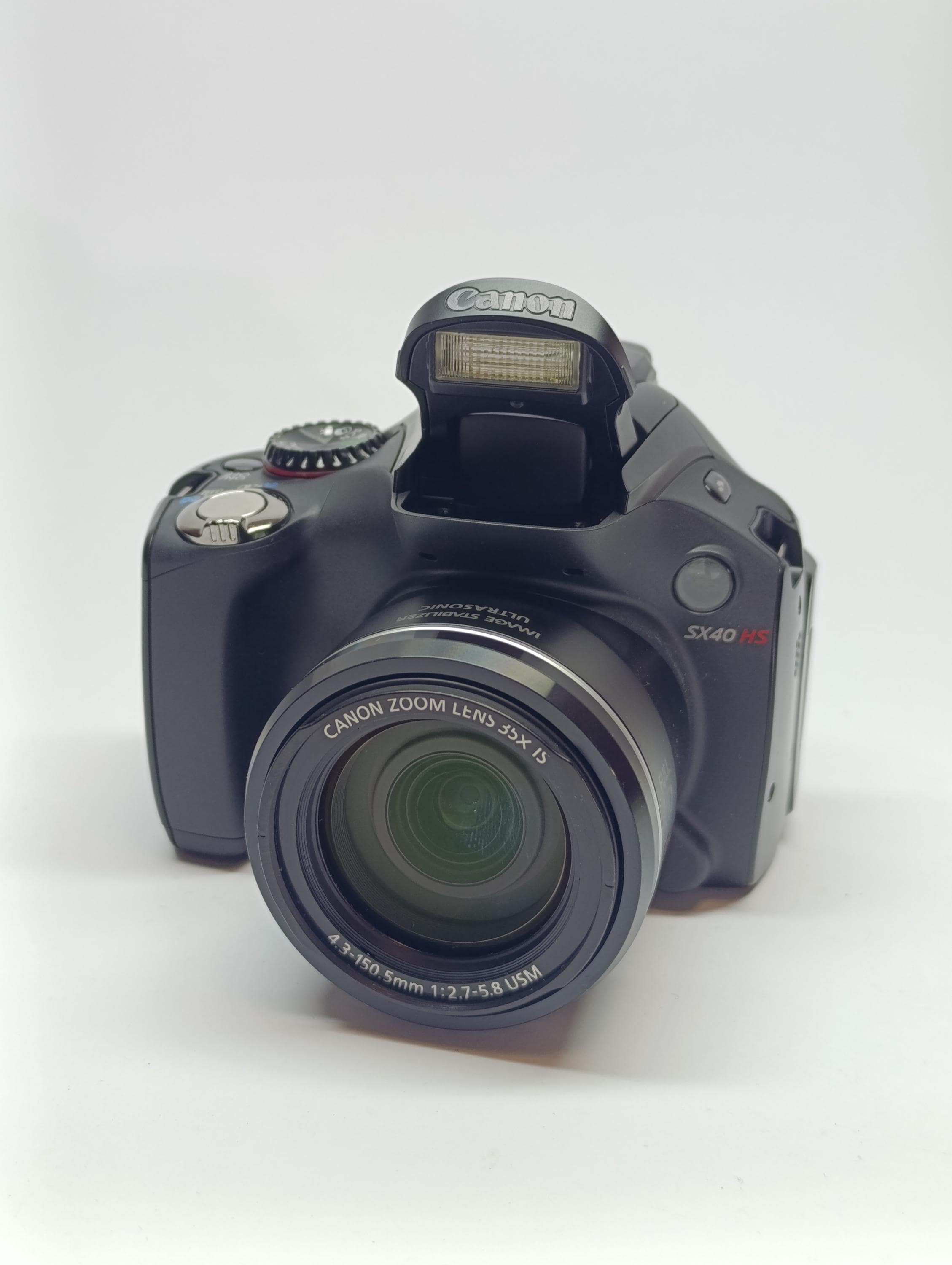 Canon PowerShot SX40 HS: ブラック 12.1 MP デジタルカメラ (新カメラ