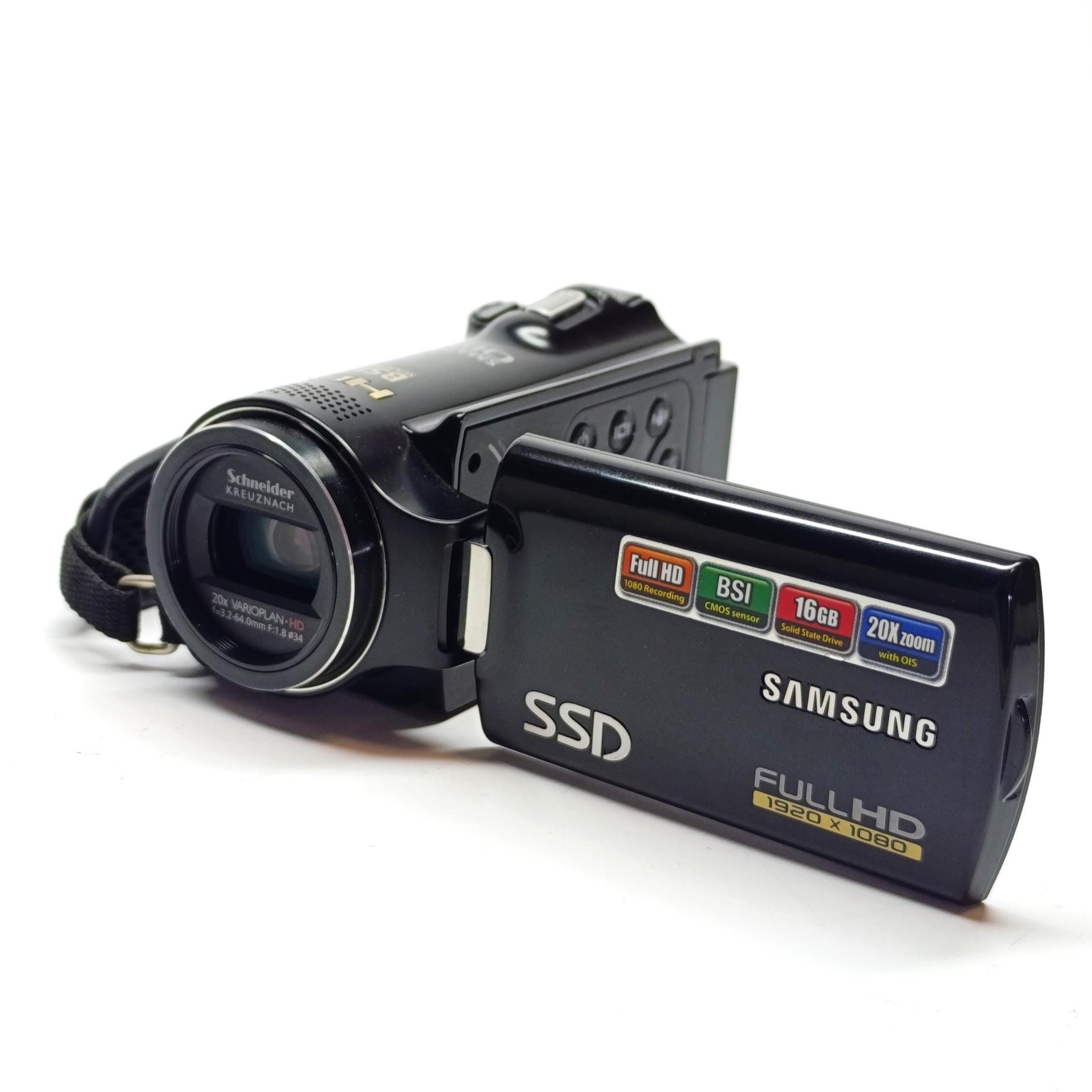 Samsung HMX-H204BP Camcorder Digital Video Camera HDD 16 Gb USB