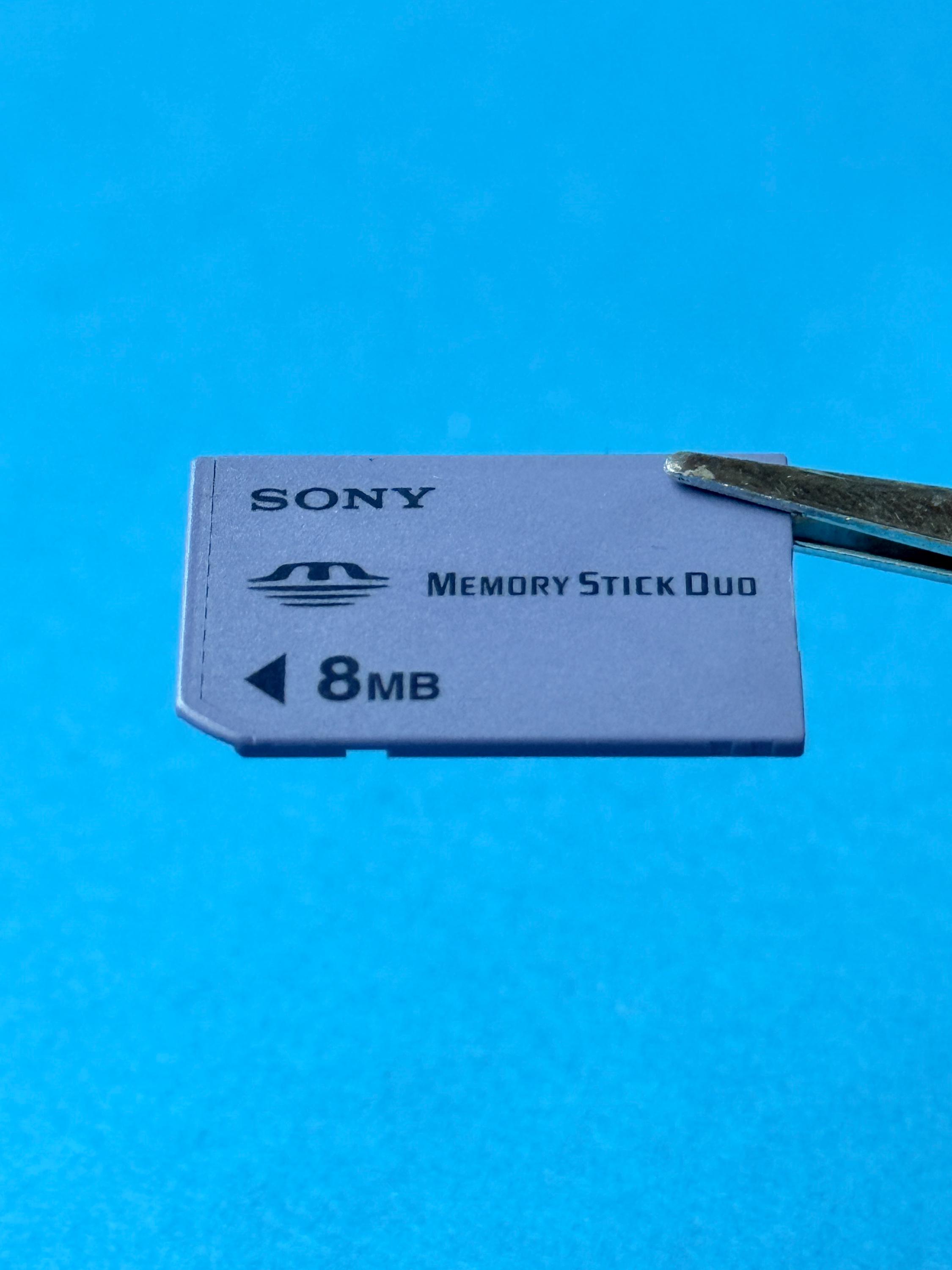 Sony 8MB MEGABYTE MSA-M8A Memory Stick Duo Memory Card for Camera / PSP ...