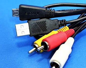 SONY VMC-MD1 USB/AVケーブル - Etsy 日本