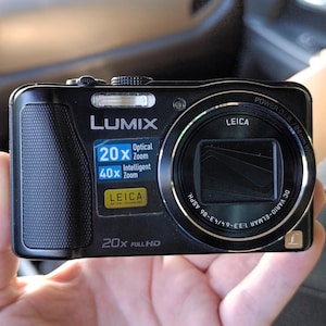 PANASONIC LUMIX DMC-ZS25 16MP 20x Zoom Digital Camera Black - Never Used