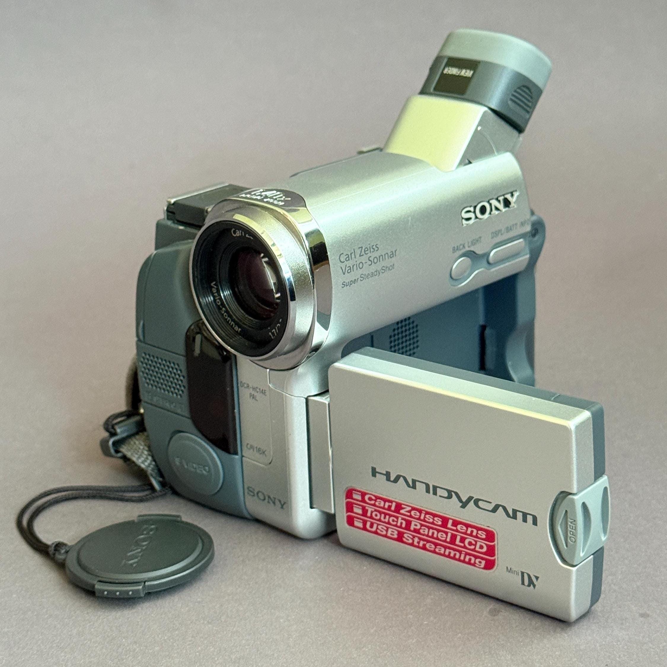 Sony Handycam DCR-HC14E: Silver Digital Video Camera Recorder