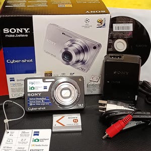 NEW! Sony Cyber Shot DSC-W350 14.1 - Perfect Condition Never Used Full Box