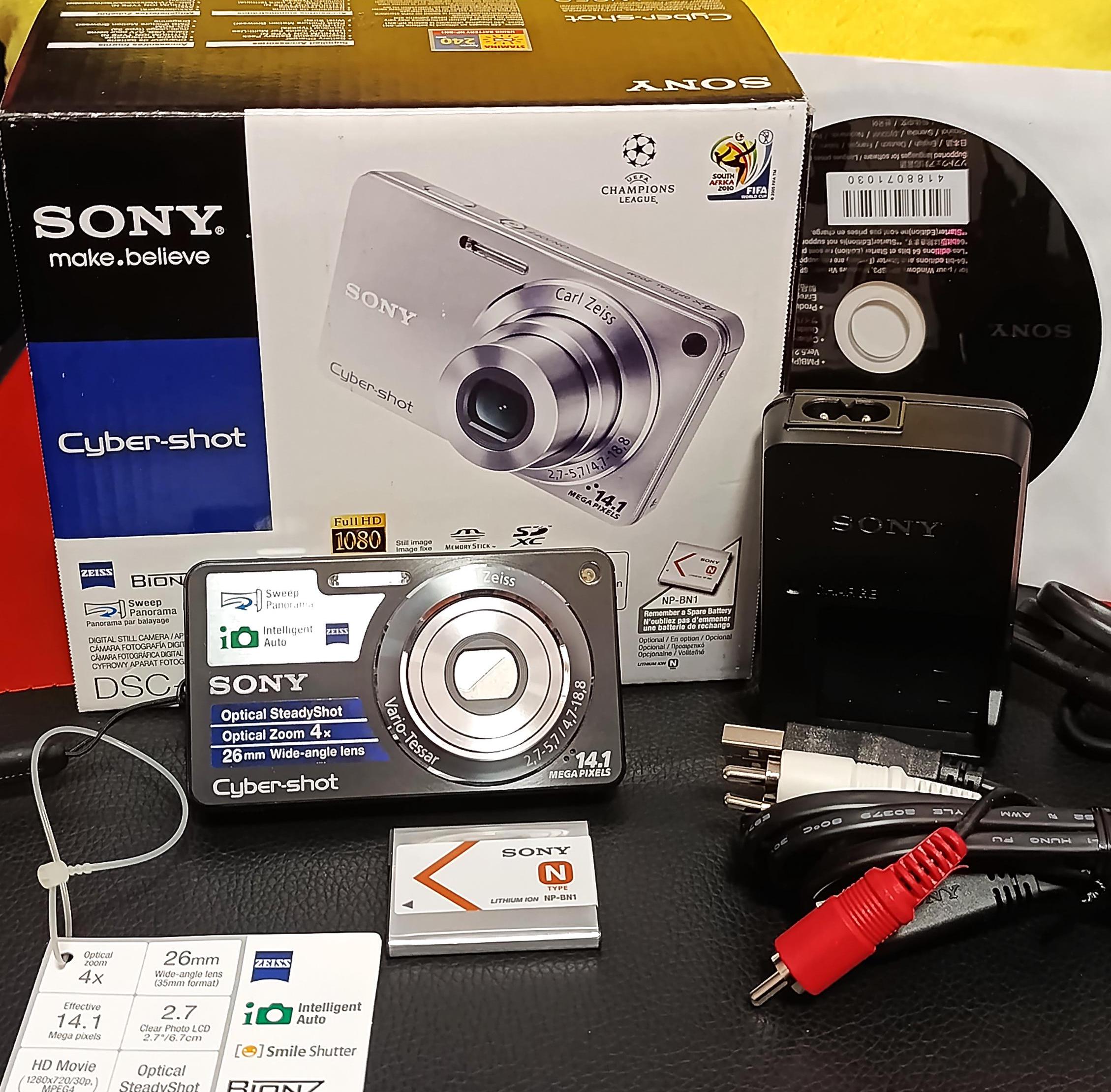 SONY Cyber-Shot DSC-W7 専用ケース付 動作確認済