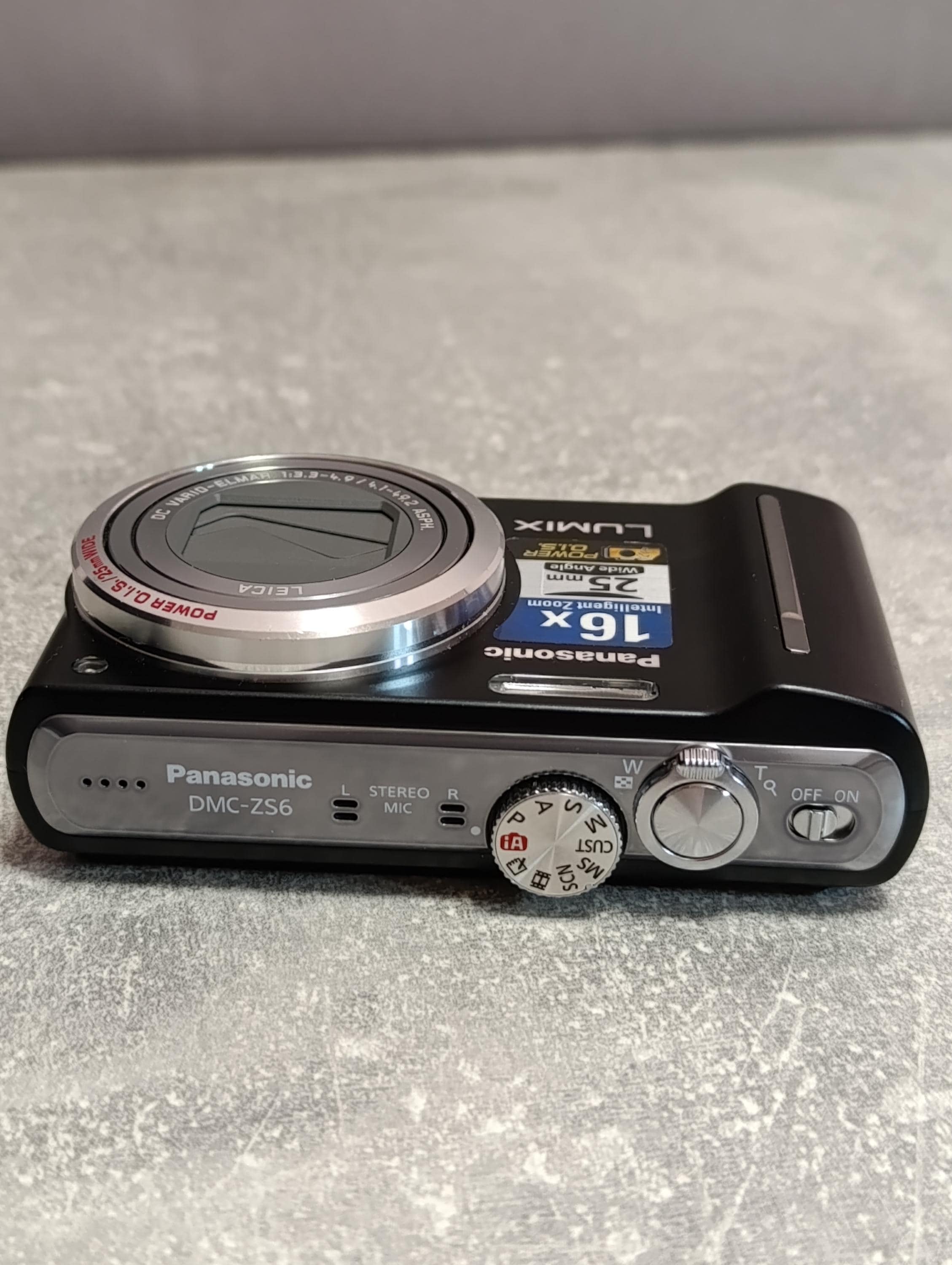 Panasonic Lumix DMC-TZ9 (ZS6): Black 14.1 MP Compact Digital