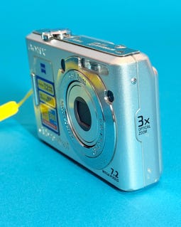 Sony Cybershot DSC-W35 7.2 MP Compact Digital Camera ~ Silver - Etsy