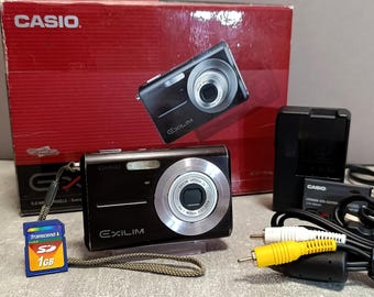 Casio Exilim EX-Z5: Cámara digital compacta negra de 5.0 MP