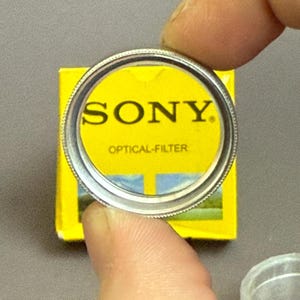 30mm Sony UV Lens Filter – Fits Handycam, Cyber-shot, Vintage Camcorders