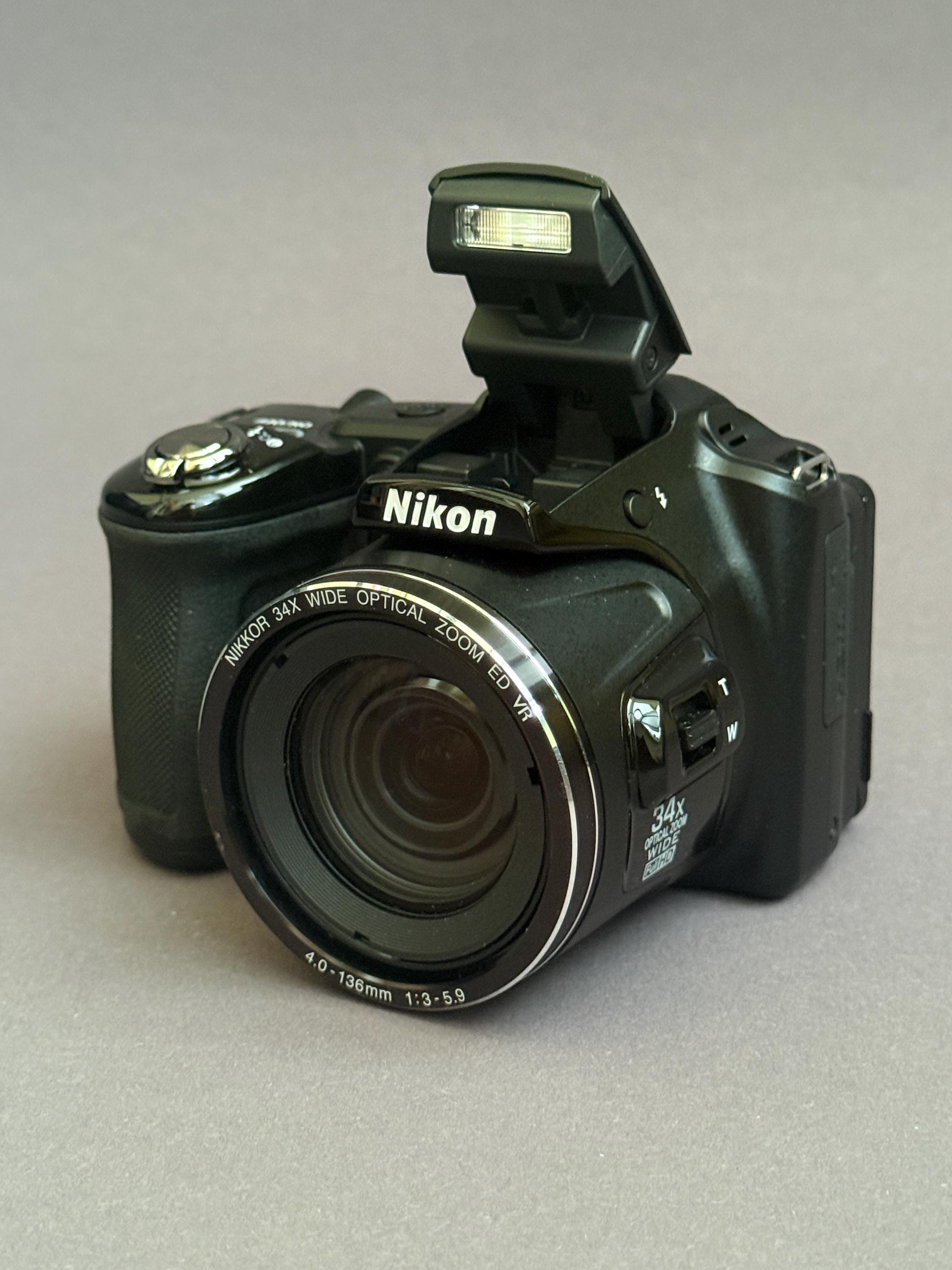 Nikon Coolpix L830 Digital Camera Black 16MP / Never Used - Etsy