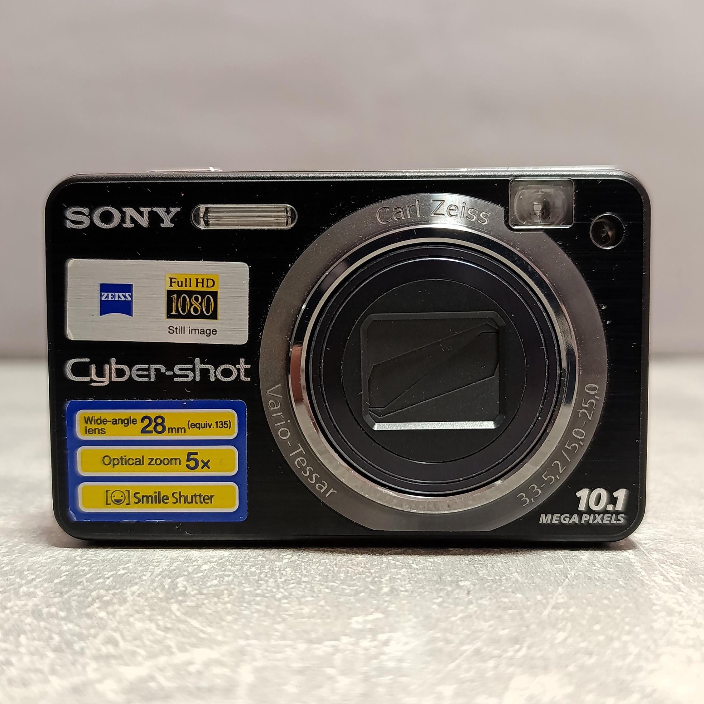 Sony Cyber-shot DSC-W170 10.1MP Digital Camera - Black
