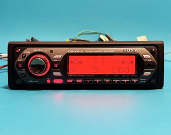 Odtwarzacz CD Sony CDX-GT450 Vintage Car Stereo w pełni sprawny