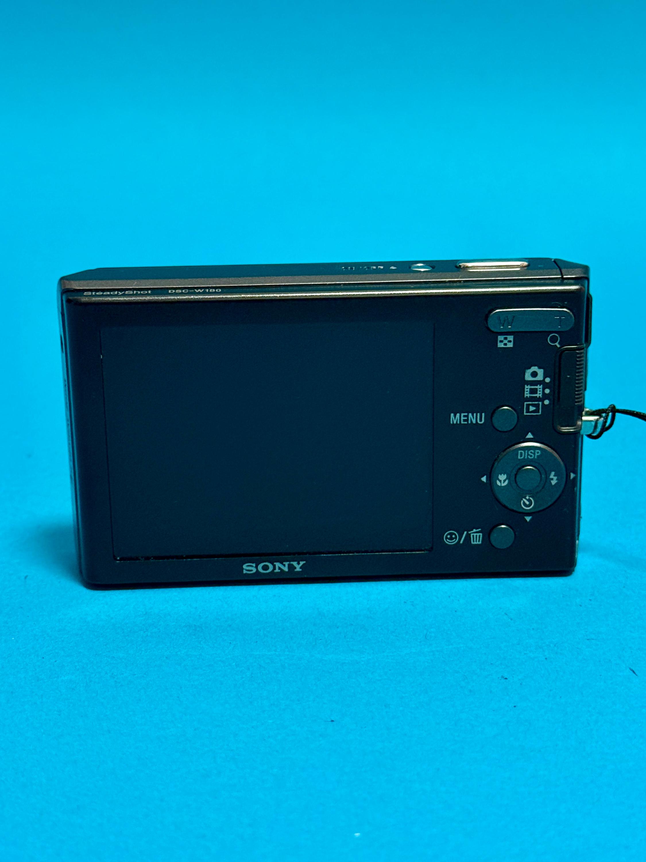 Sony DSC-W180 Black 10.1 MP: Digital Still Camera - Etsy