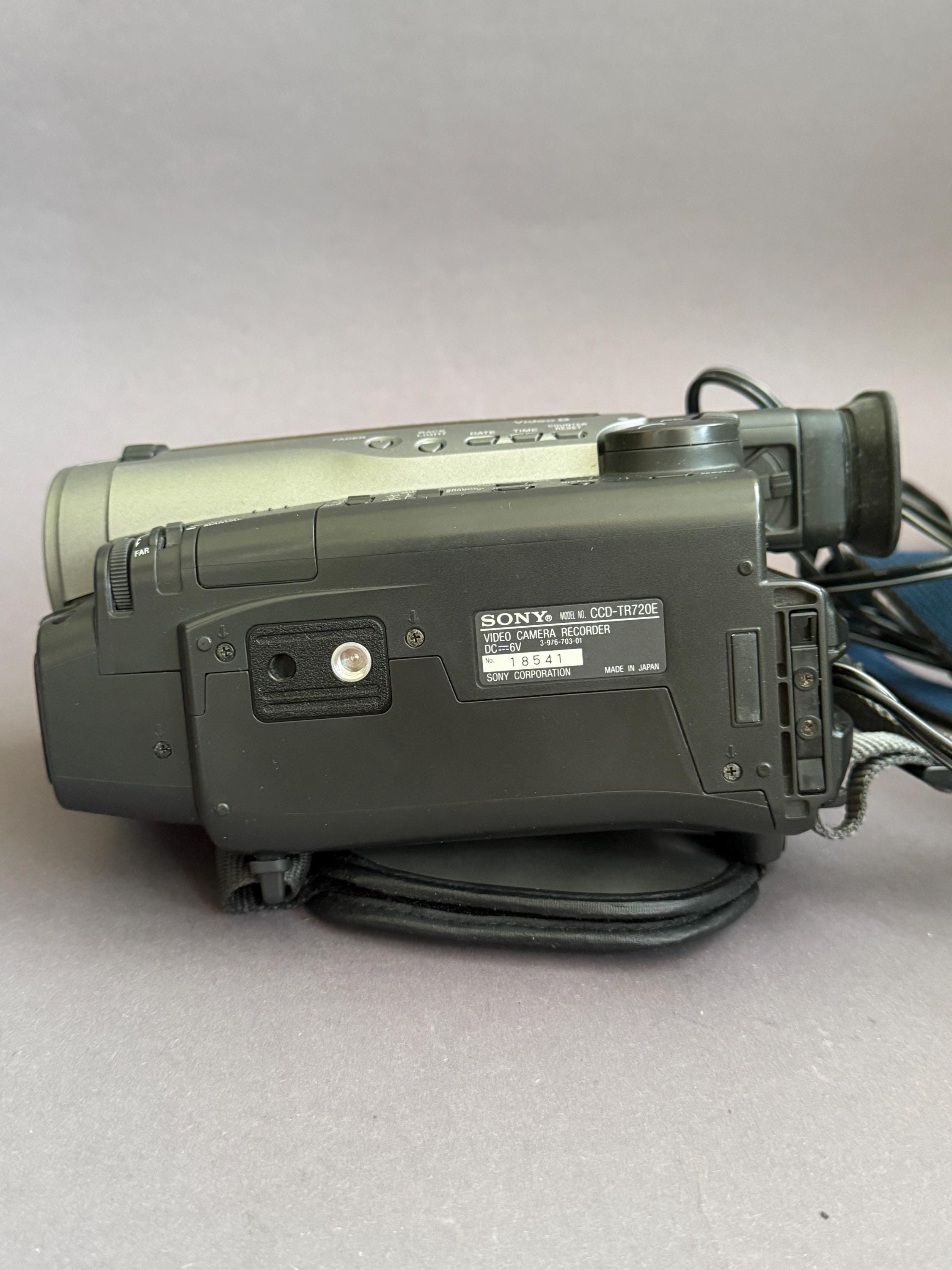 Sony Handcam CCD-TR720E: Video8 Camera Recorder (PAL) - Etsy